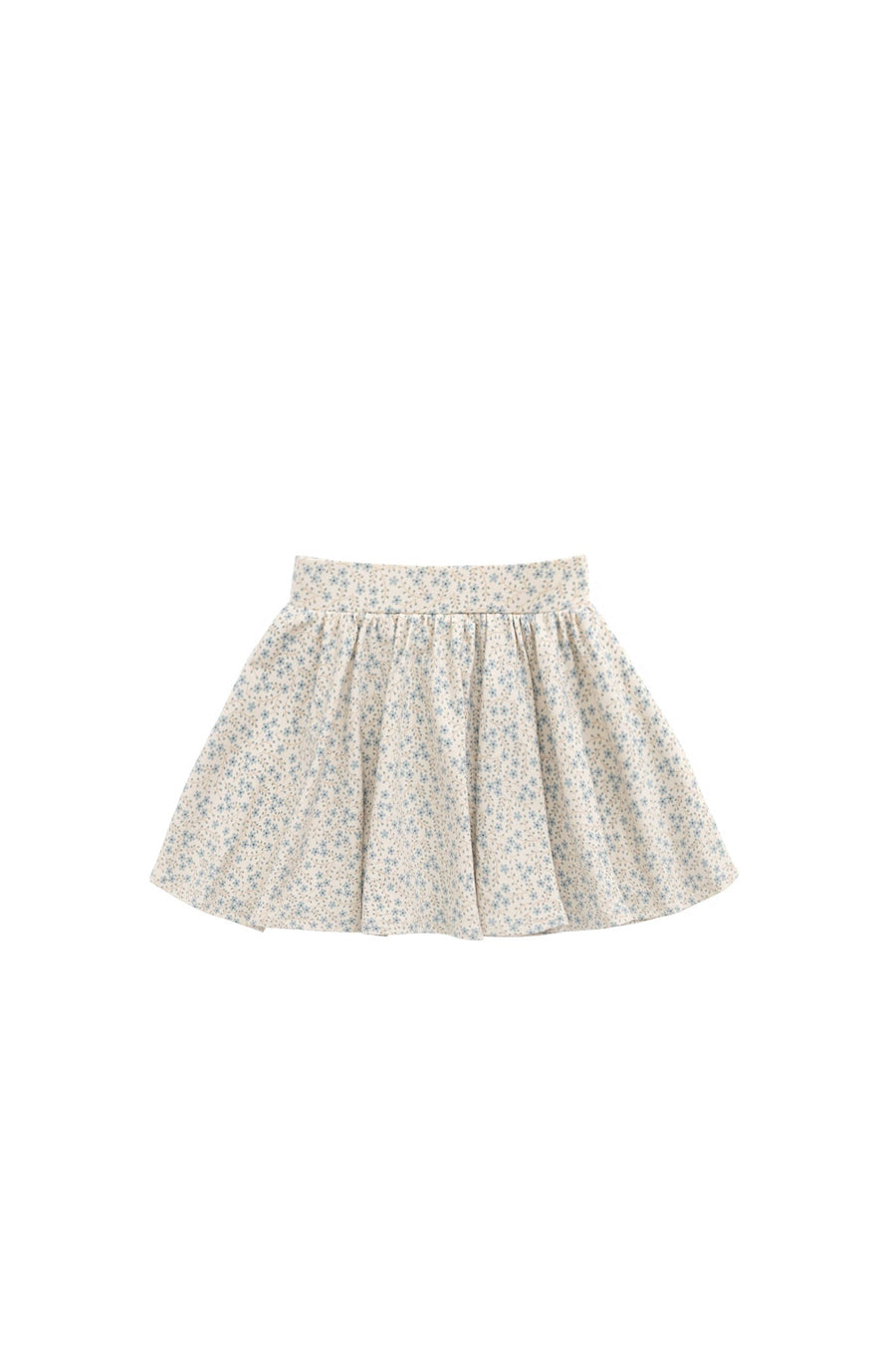 Organic Cotton Meadow Skirt - Adnola Floral Childrens Skirt from Jamie Kay USA