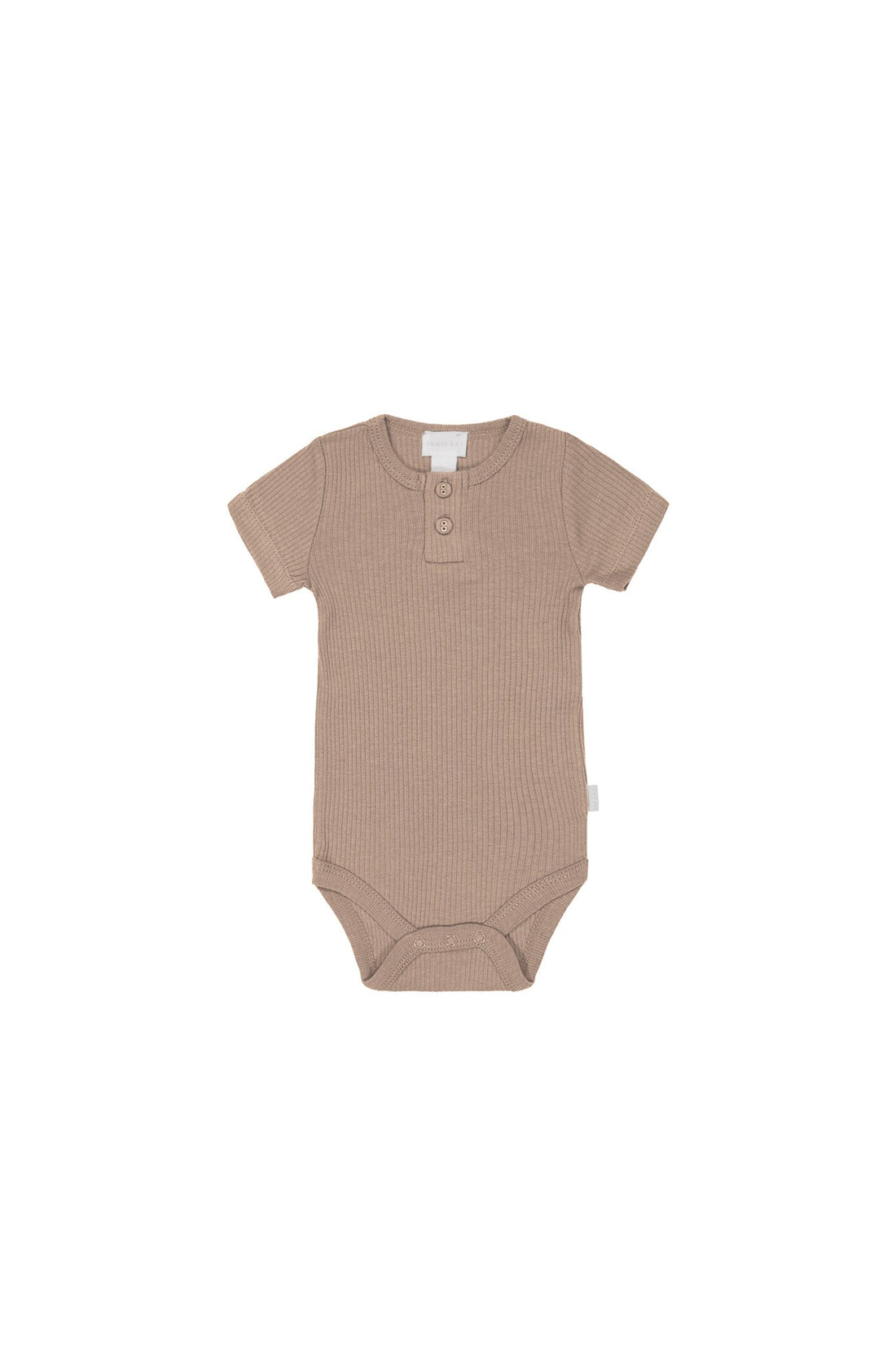 Organic Cotton Modal Darcy Rib Tee Bodysuit - Mountain Childrens Bodysuit from Jamie Kay USA