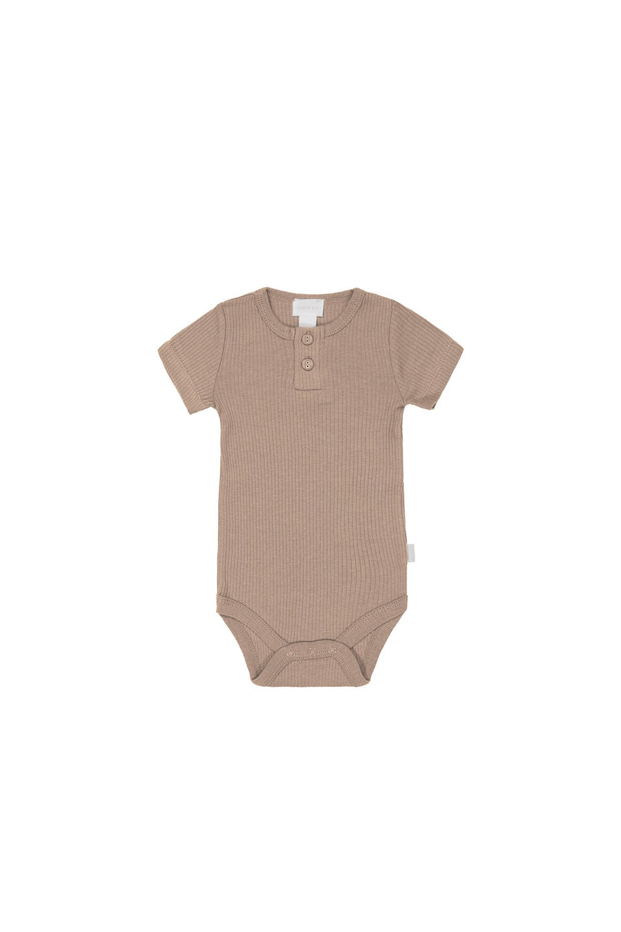 Organic Cotton Modal Darcy Rib Tee Bodysuit - Mountain Childrens Bodysuit from Jamie Kay USA