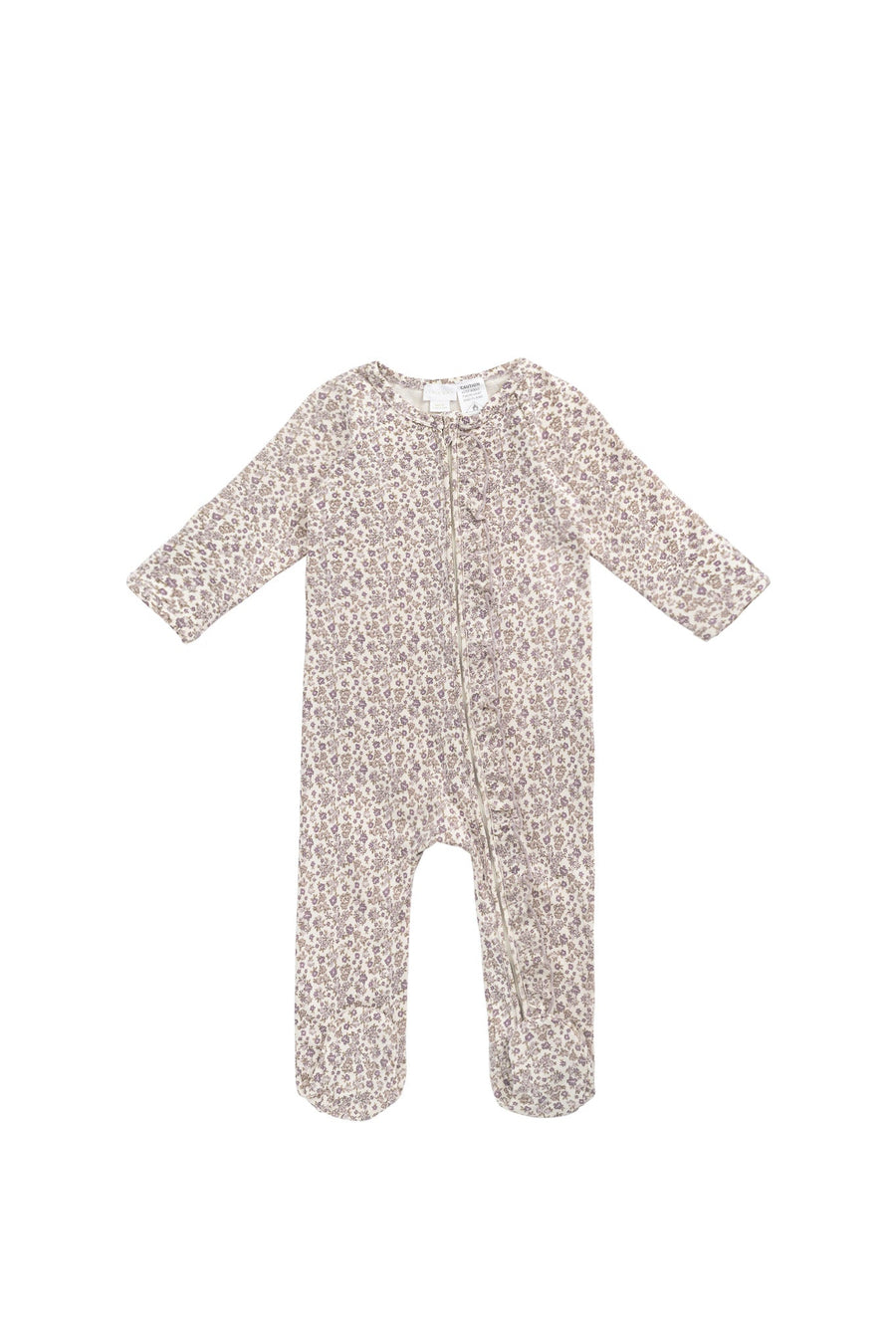 Organic Cotton Modal Frankie Onepiece - Amber Eggnog Childrens Onepiece from Jamie Kay USA