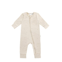 Organic Cotton Modal Frankie Onepiece - Milky Way Buff Childrens Onepiece from Jamie Kay USA