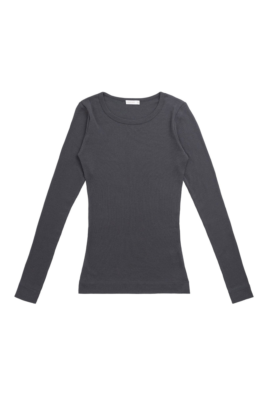 Organic Cotton Modal Womens Grace Long Sleeve Top - Icelandic Marle Childrens Top from Jamie Kay USA