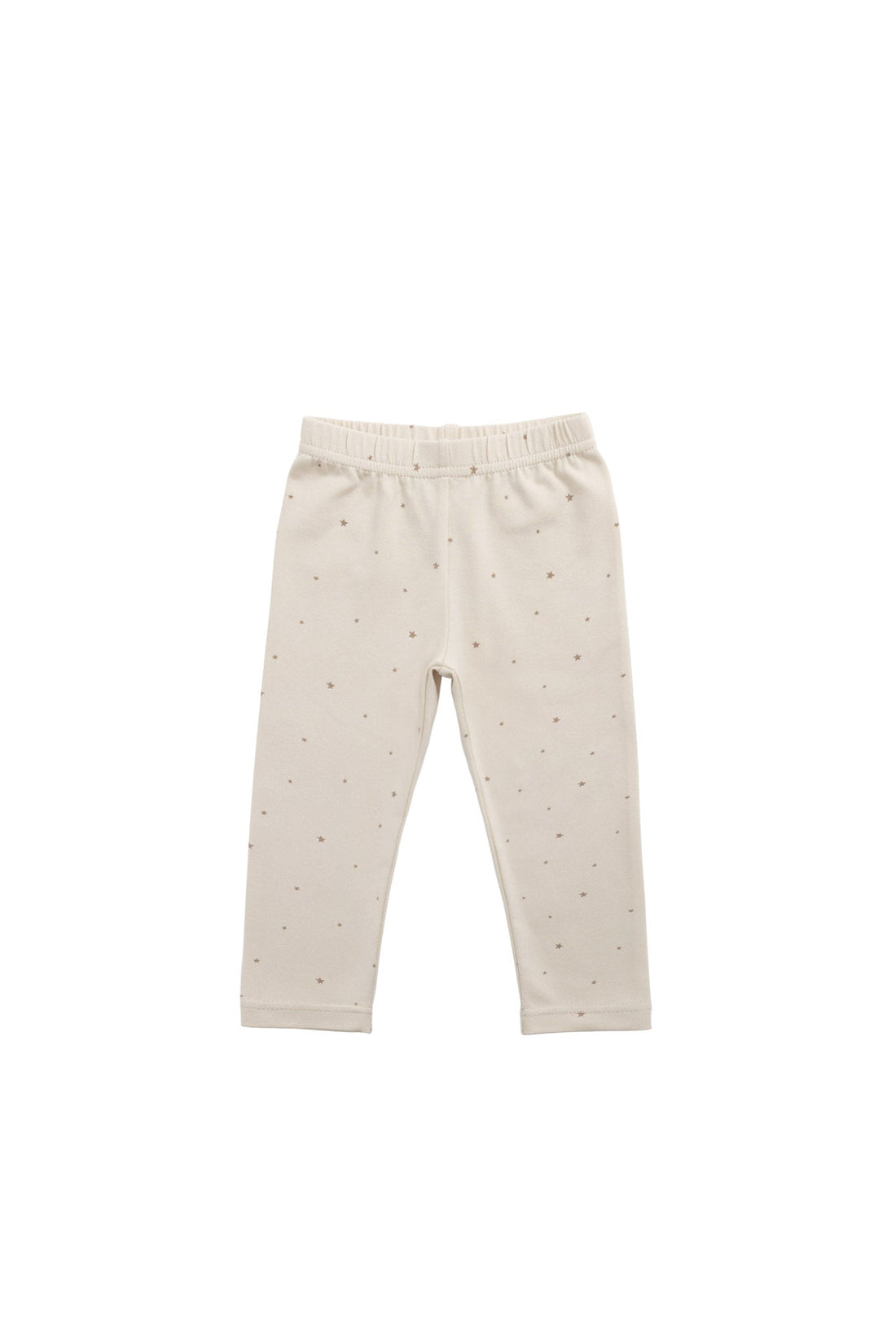 Organic Cotton Modal Legging - Milky Way Buff Childrens Legging from Jamie Kay USA