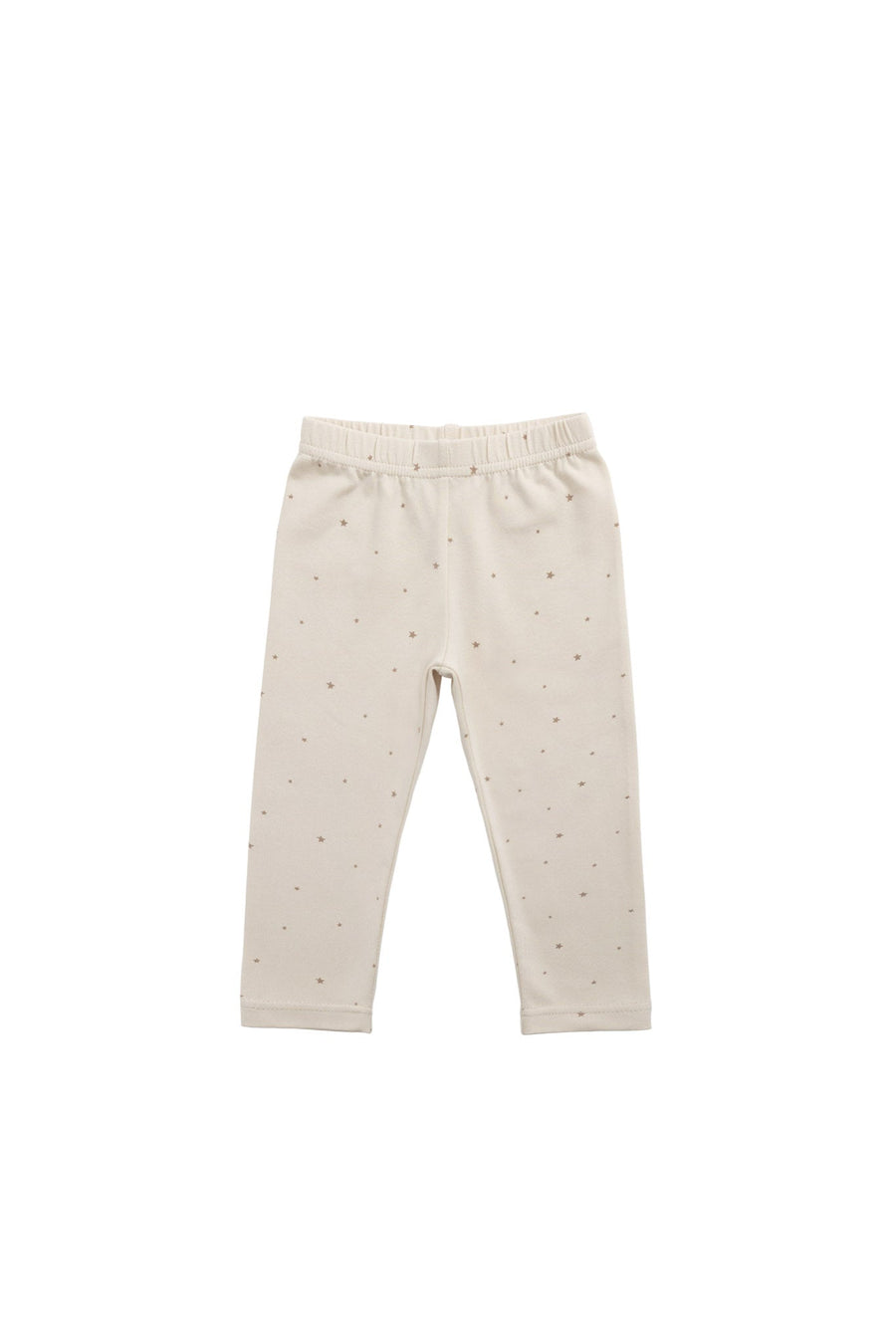 Organic Cotton Modal Legging - Milky Way Buff Childrens Legging from Jamie Kay USA