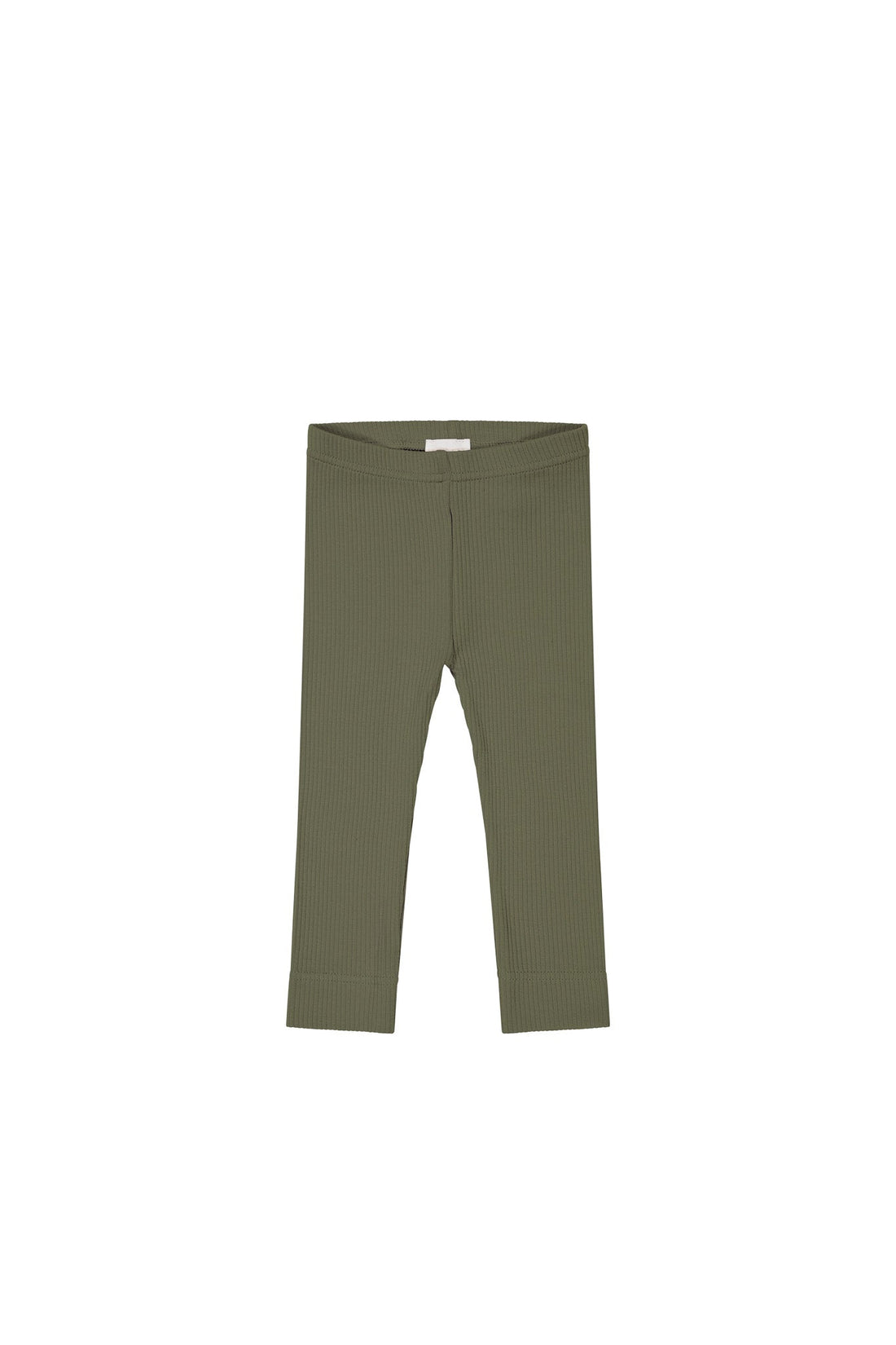 Organic Cotton Modal Legging - Sicilian Olive Childrens Legging from Jamie Kay USA