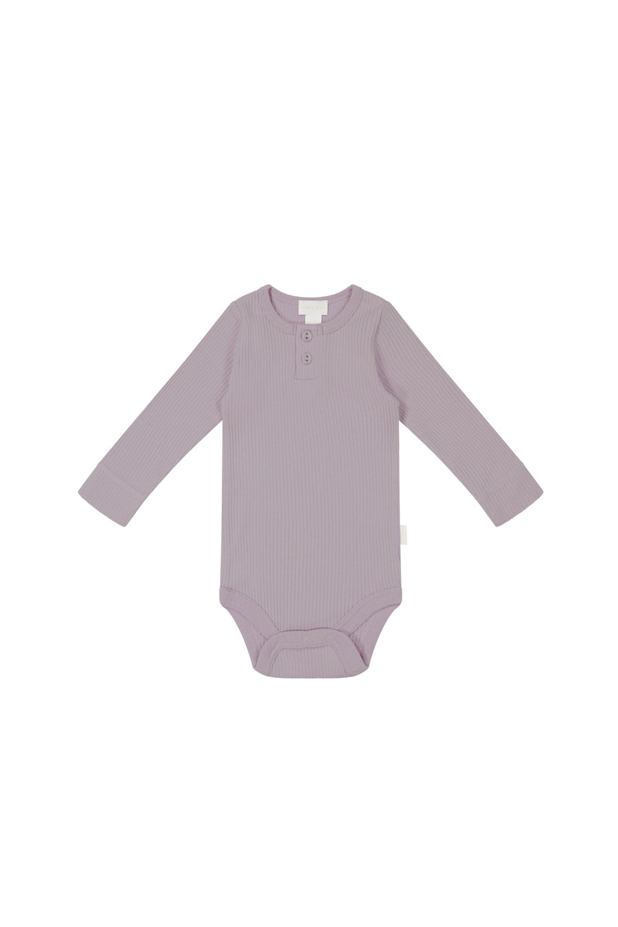 Organic Cotton Modal Long Sleeve Bodysuit - Vintage Berry Childrens Bodysuit from Jamie Kay USA