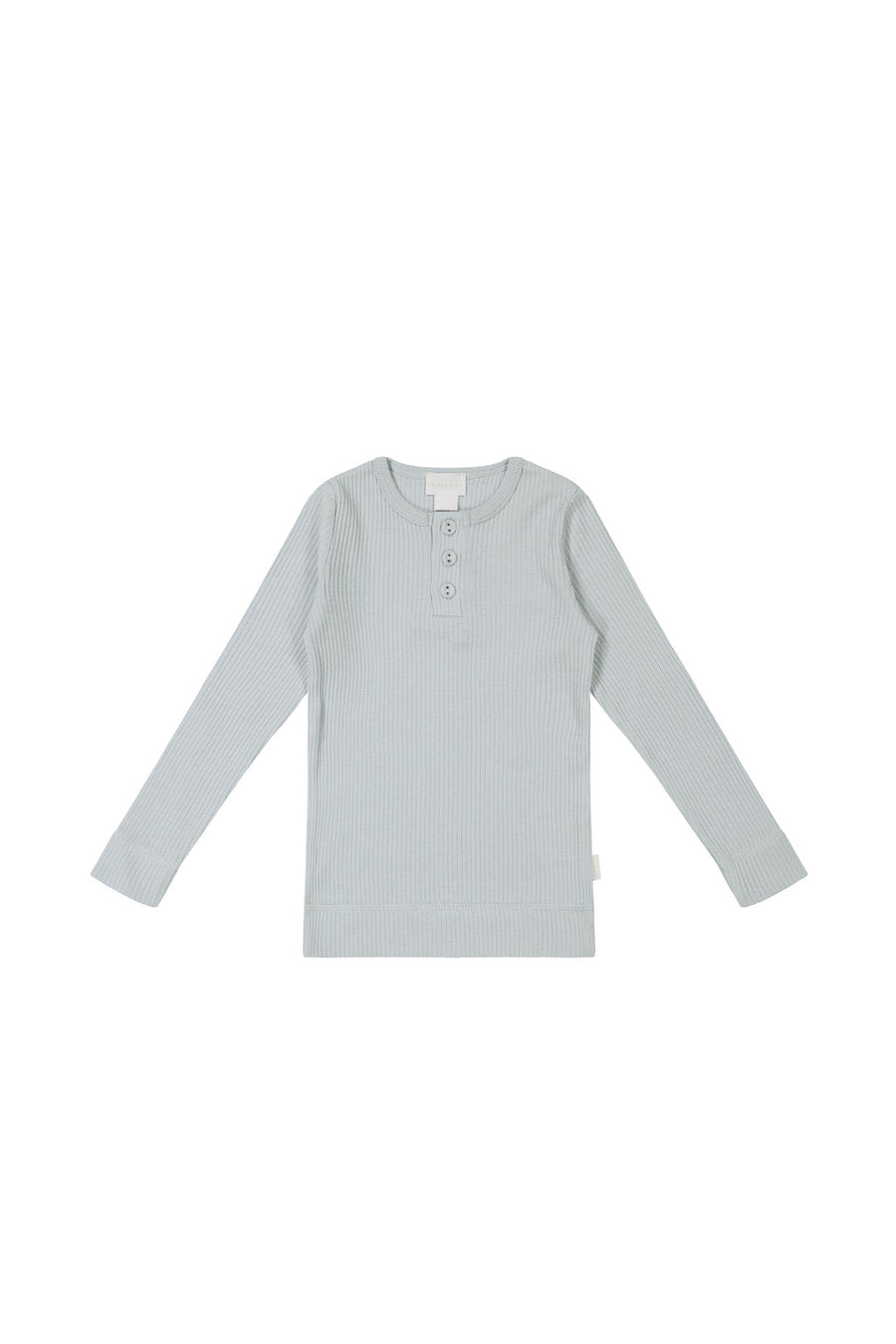 Organic Cotton Modal Long Sleeve Henley - North Star Childrens Top from Jamie Kay USA