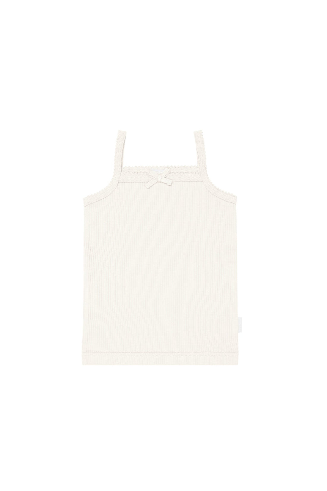 Organic Cotton Modal Singlet - Whisper Childrens Singlet from Jamie Kay USA