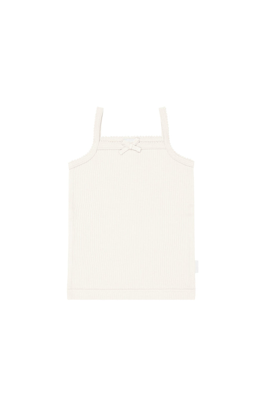 Organic Cotton Modal Singlet - Whisper Childrens Singlet from Jamie Kay USA