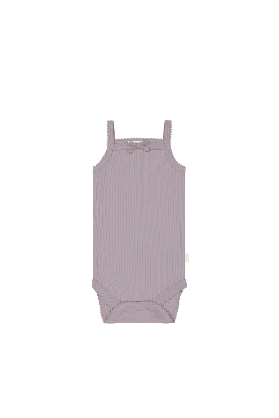 Organic Cotton Modal Singlet Bodysuit - Vintage Berry Childrens Bodysuit from Jamie Kay USA