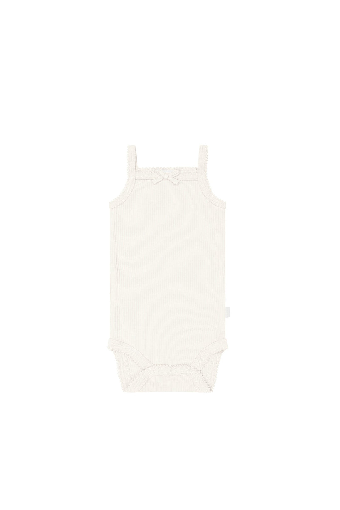 Organic Cotton Modal Singlet Bodysuit - Whisper Childrens Bodysuit from Jamie Kay USA