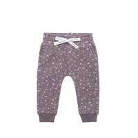 Organic Cotton Morgan Track Pant - Briella Quail Childrens Pant from Jamie Kay USA