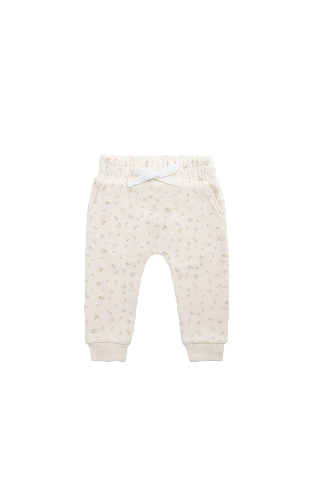 Organic Cotton Morgan Track Pant - Briella Whisper Childrens Pant from Jamie Kay USA