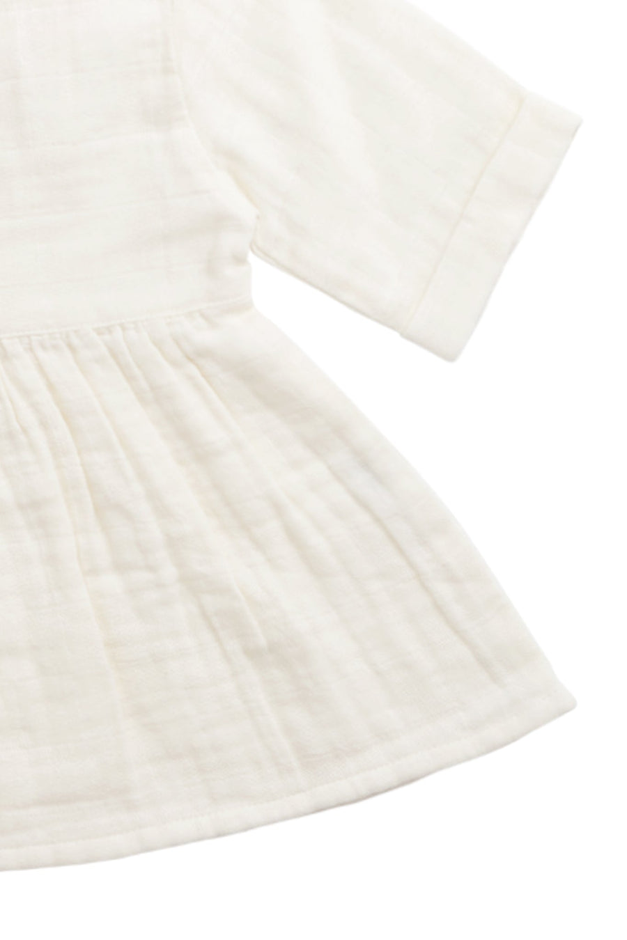 Organic Cotton Muslin Estelle Top - Parchment Childrens Top from Jamie Kay USA