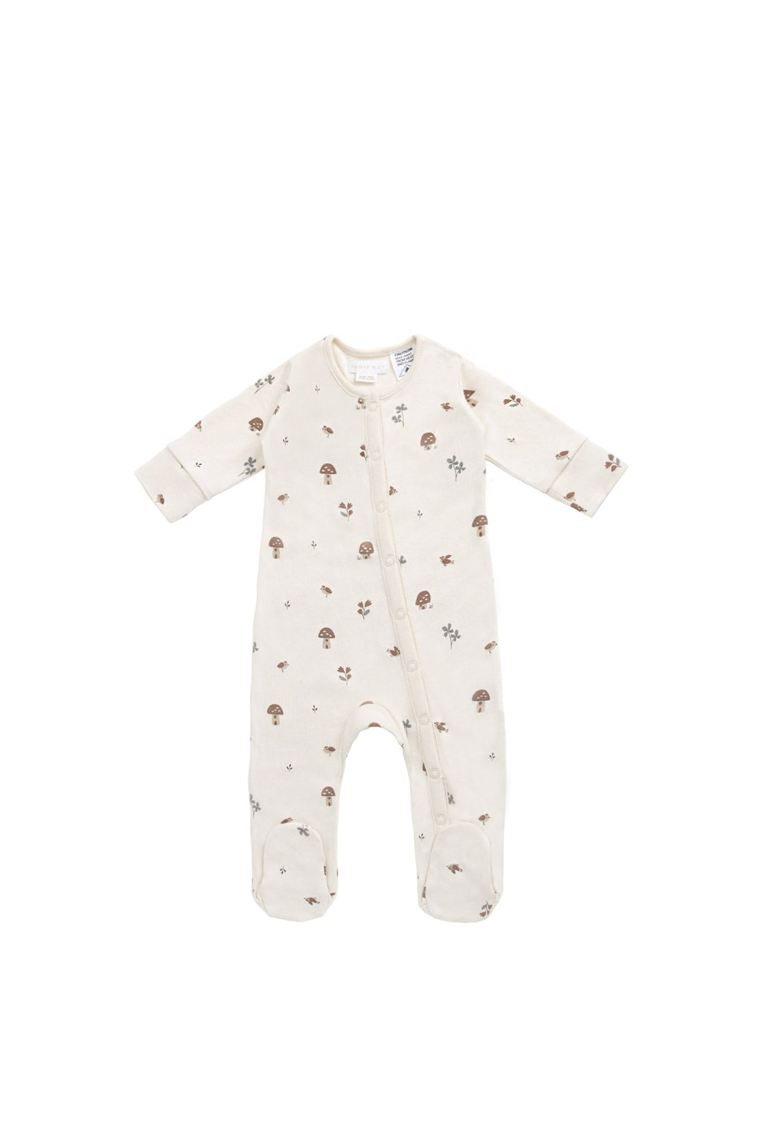 Organic Cotton Pascale Onepiece - Le Champignon Childrens Onepiece from Jamie Kay USA