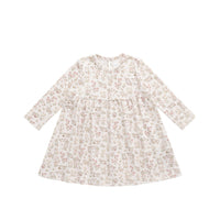 Organic Cotton Pixie Dress - Moons Woolen Ball Childrens Dress from Jamie Kay USA