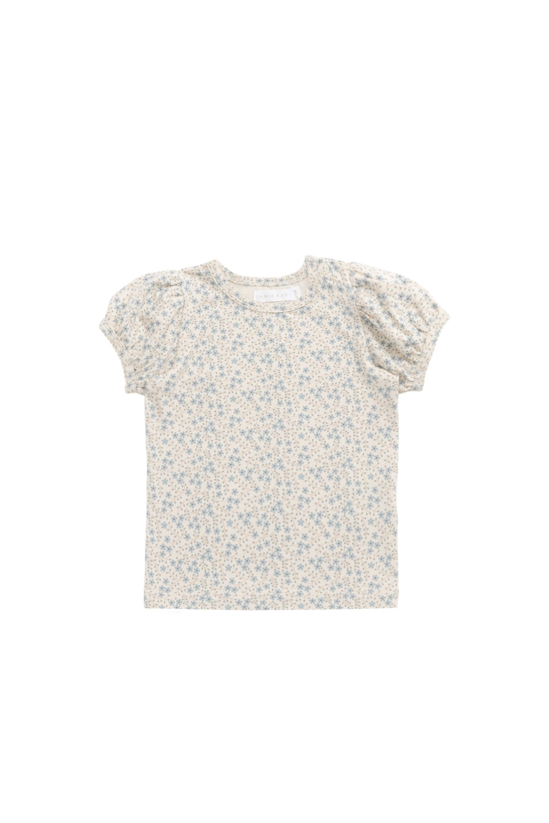 Organic Cotton Prarie Top - Adnola Floral Childrens Top from Jamie Kay USA