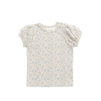 Organic Cotton Prarie Top - Adnola Floral Childrens Top from Jamie Kay USA