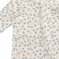 Organic Cotton Reese Zip Onepiece - Freddie Fox Childrens Pyjama from Jamie Kay USA