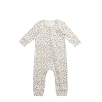 Organic Cotton Reese Zip Onepiece - Freddie Fox Childrens Pyjama from Jamie Kay USA