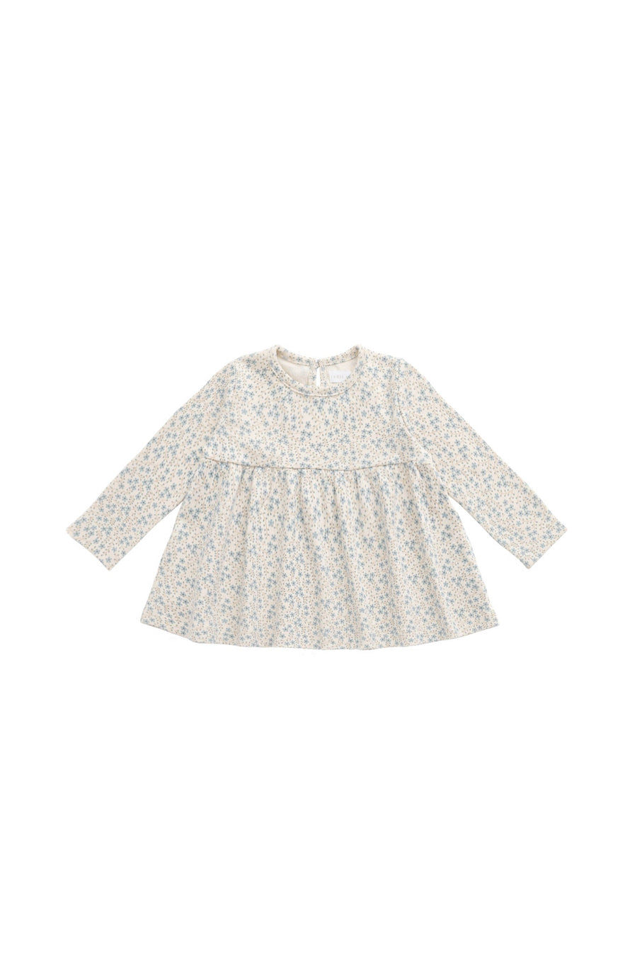 Organic Cotton Sage Top - Adnola Floral Childrens Top from Jamie Kay USA