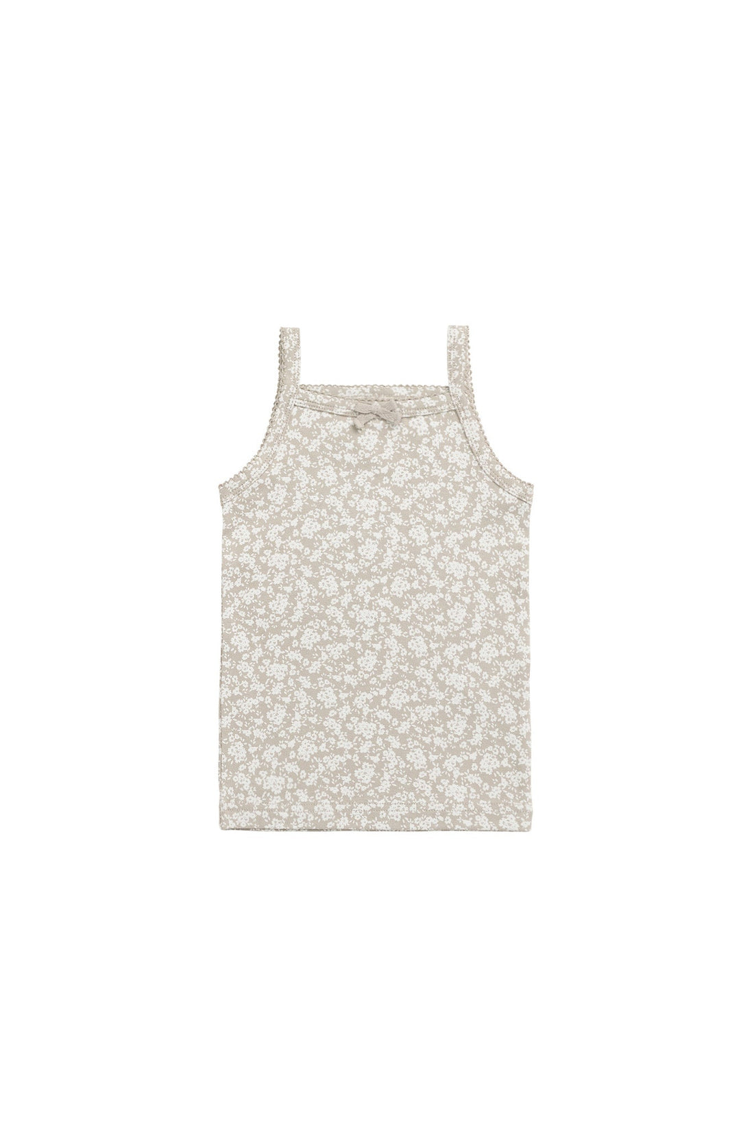 Organic Cotton Singlet - Sadie Honeydew Childrens Singlet from Jamie Kay USA