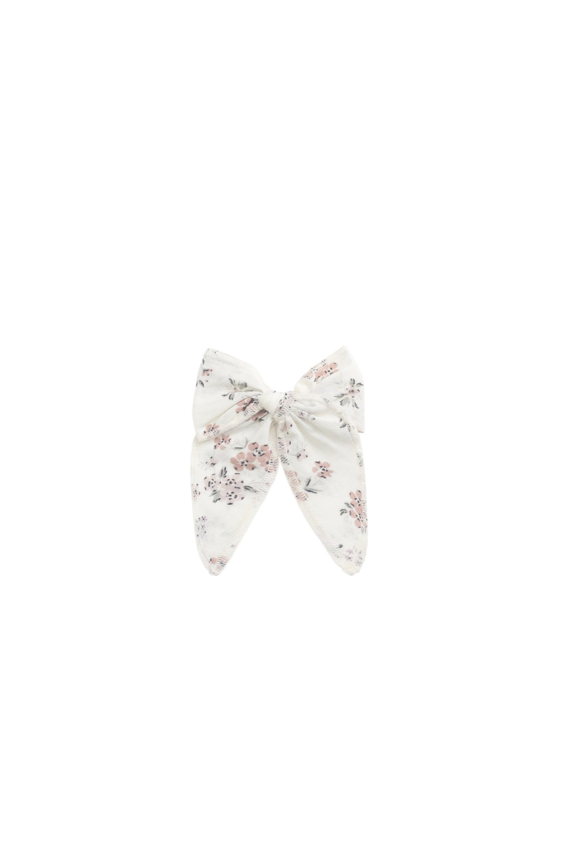 Organic Cotton Voile Bow - Selena Blush Childrens Bow from Jamie Kay USA