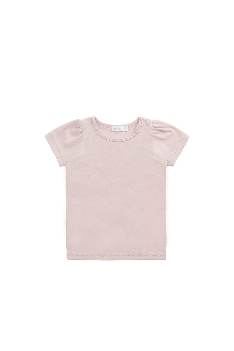 Pima Cotton Tasha Top - Dusky Pink Childrens Top from Jamie Kay USA