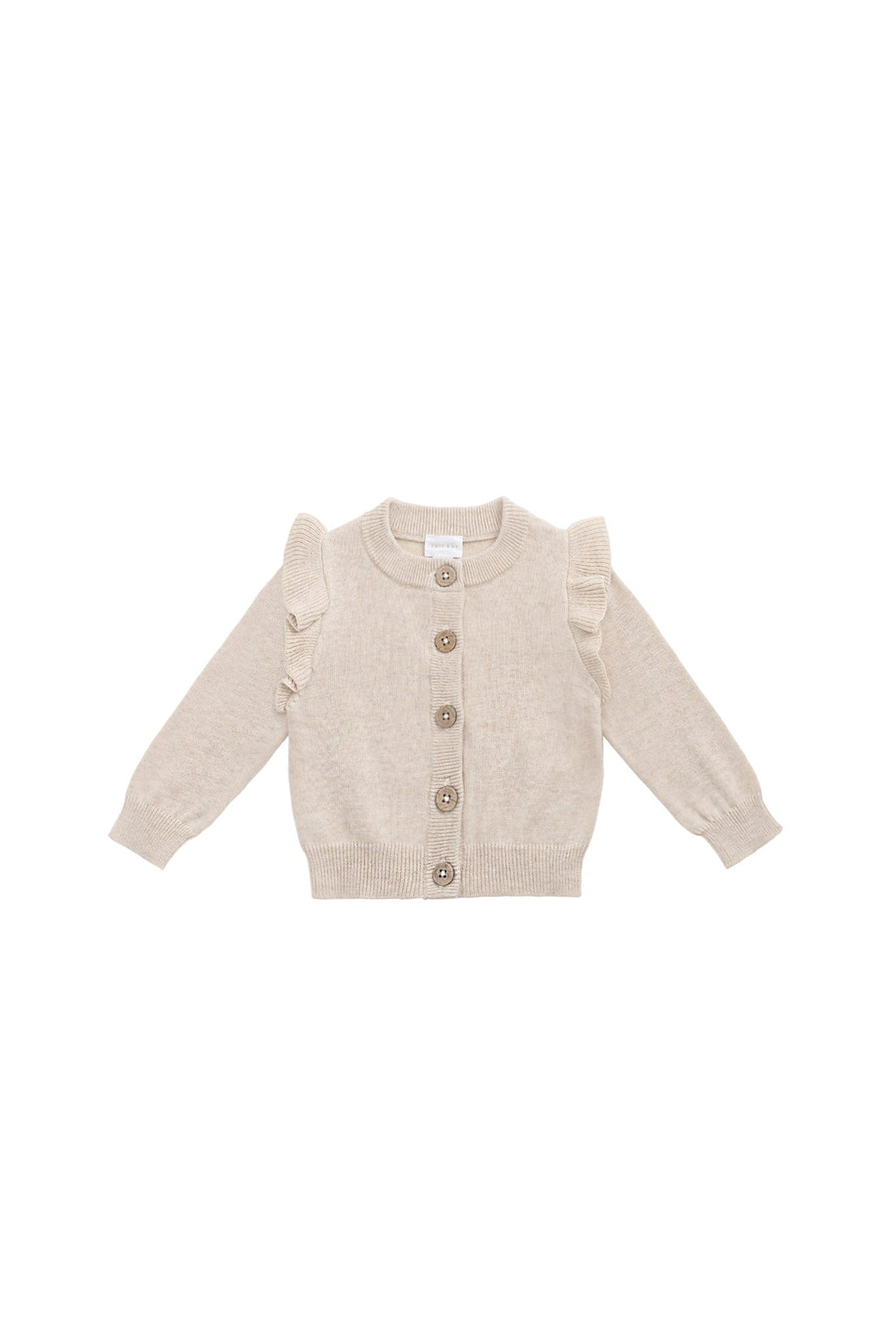 Rosie Cardigan - Oatmeal Marle Childrens Cardigan from Jamie Kay USA