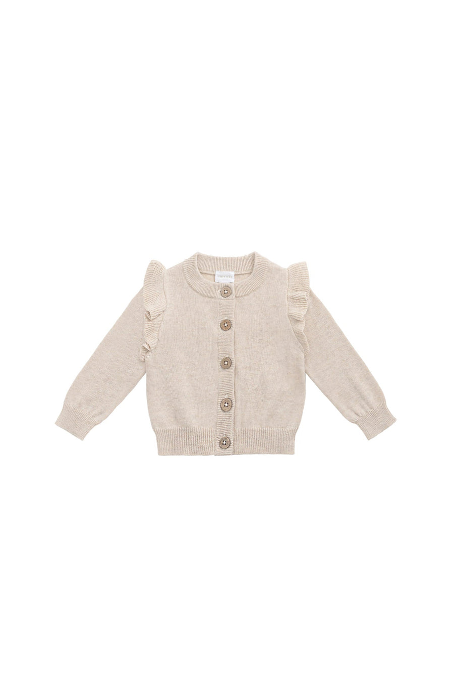 Rosie Cardigan - Oatmeal Marle Childrens Cardigan from Jamie Kay USA