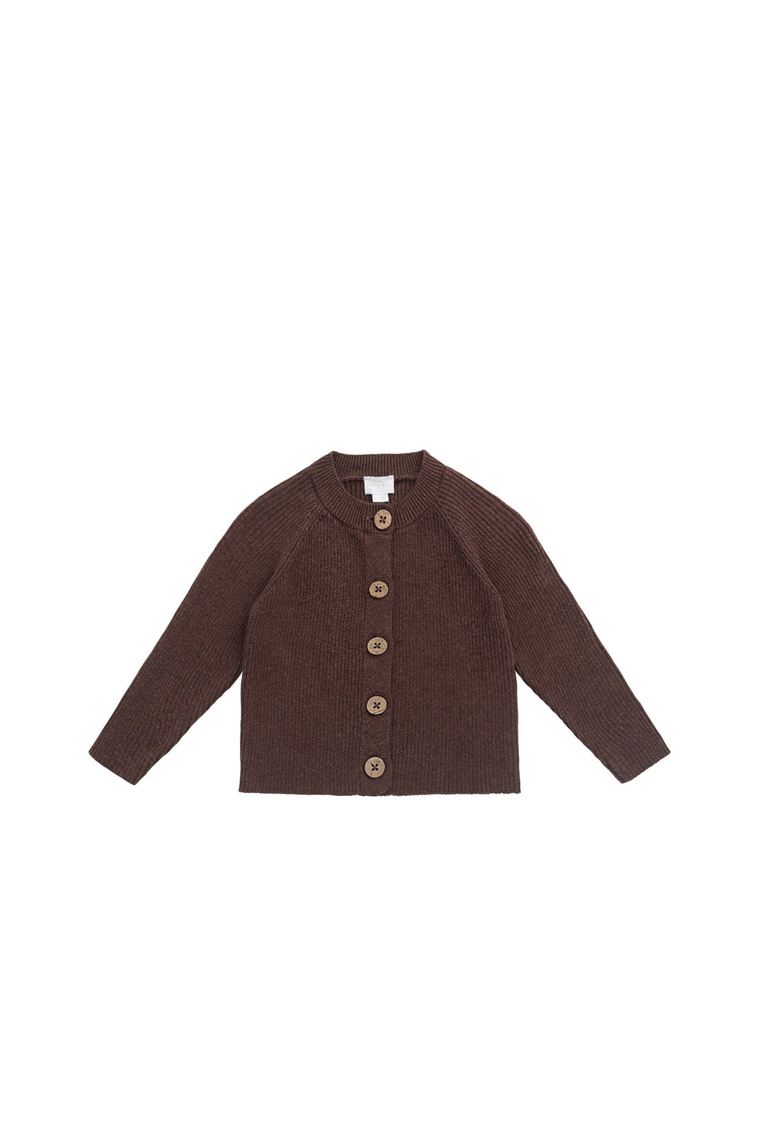 Samantha Cardigan - Toasted Brown Marle Childrens Cardigan from Jamie Kay USA