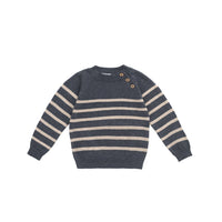 Tristan Jumper - Nautical Blue Childrens Jumper from Jamie Kay USA