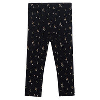 Organic Cotton Modal Everyday Legging - Dina Ebony Childrens Legging from Jamie Kay USA