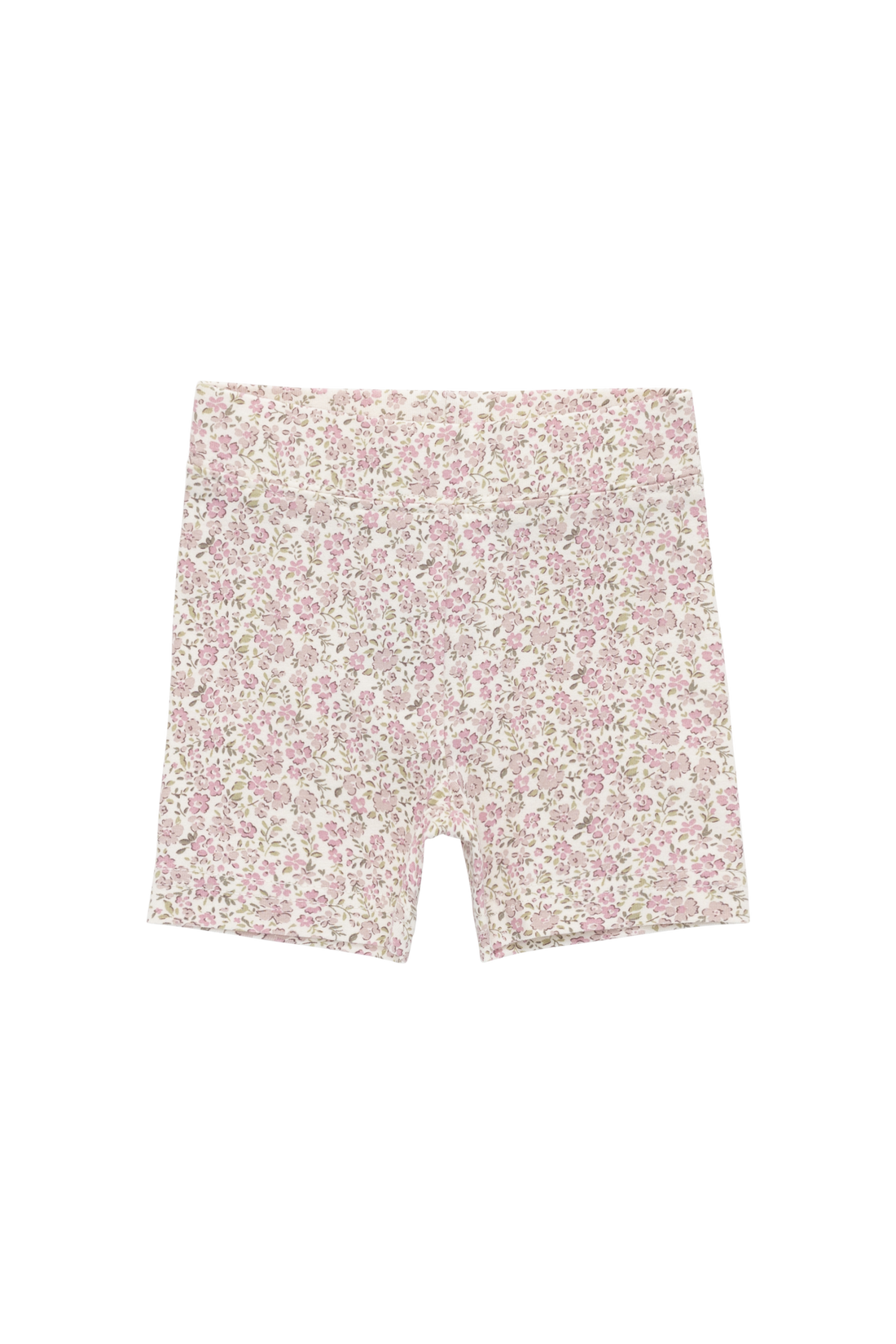 Organic Cotton Everyday Bike Short - Tully Mauve Childrens Shorts from Jamie Kay USA