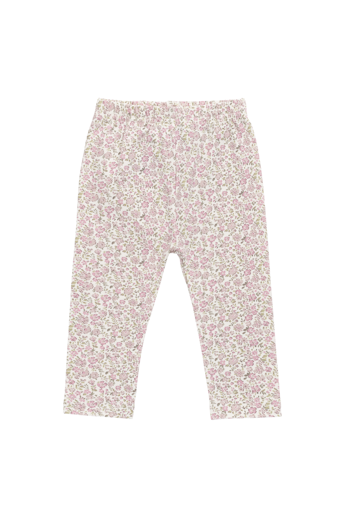 Organic Cotton Everyday Legging - Tully Mauve Childrens Legging from Jamie Kay USA
