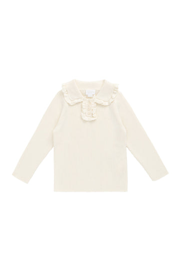 Cleo Top - Parchment Childrens Top from Jamie Kay USA