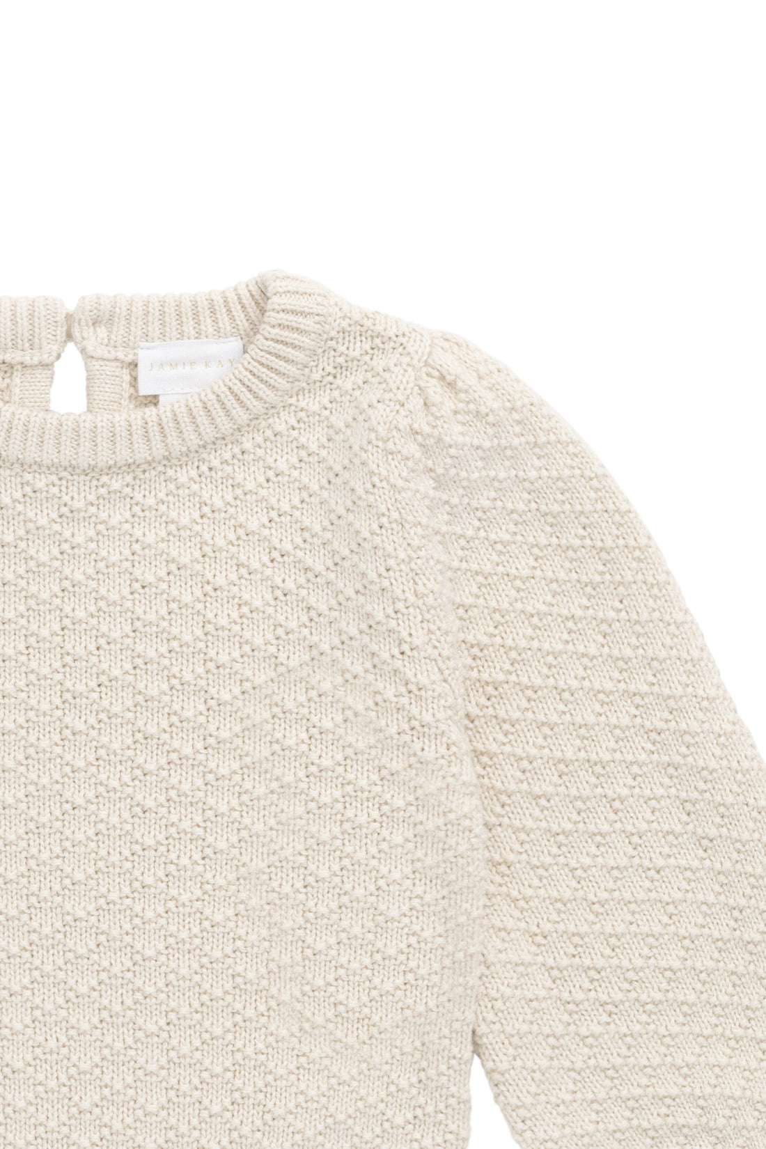 Harlow Jumper - Vanilla Childrens Top from Jamie Kay USA