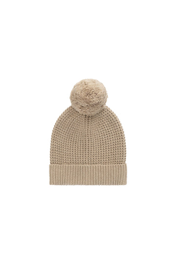 Lane Beanie - Sand Dune Marle Childrens Beanie from Jamie Kay USA