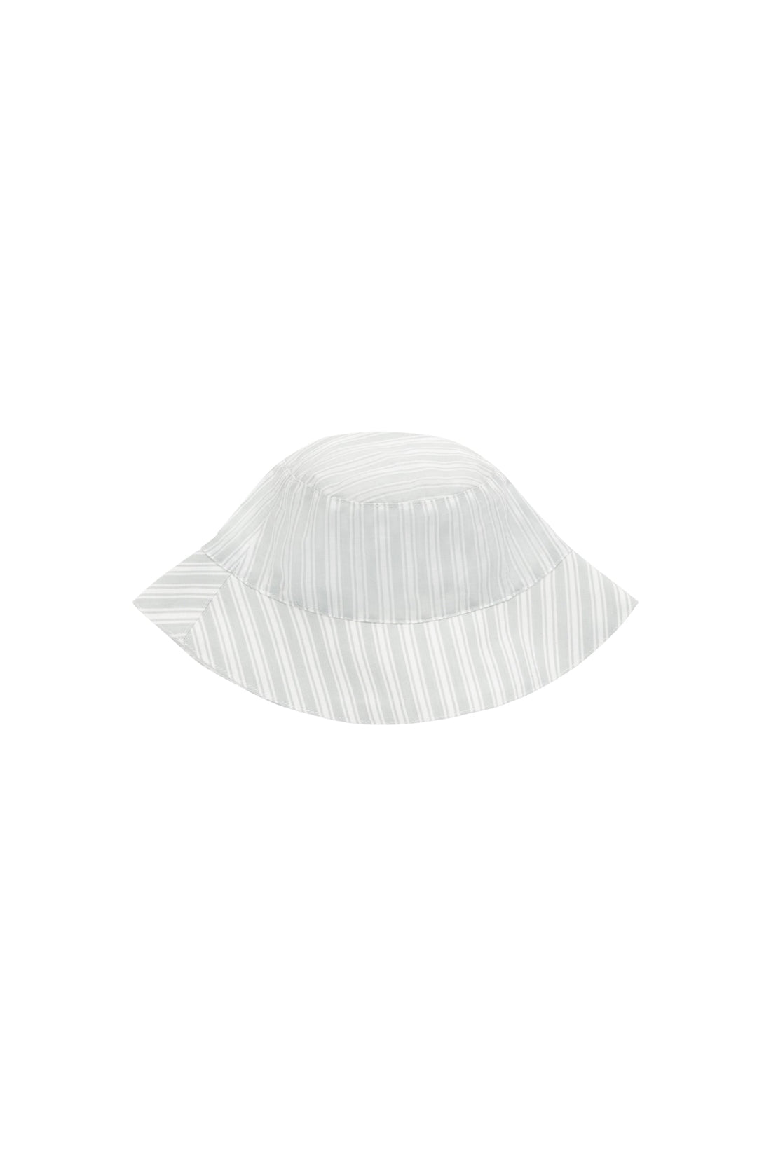 Organic Cotton Bucket Hat - Variegated Stripe Shoreline Childrens Hat from Jamie Kay USA