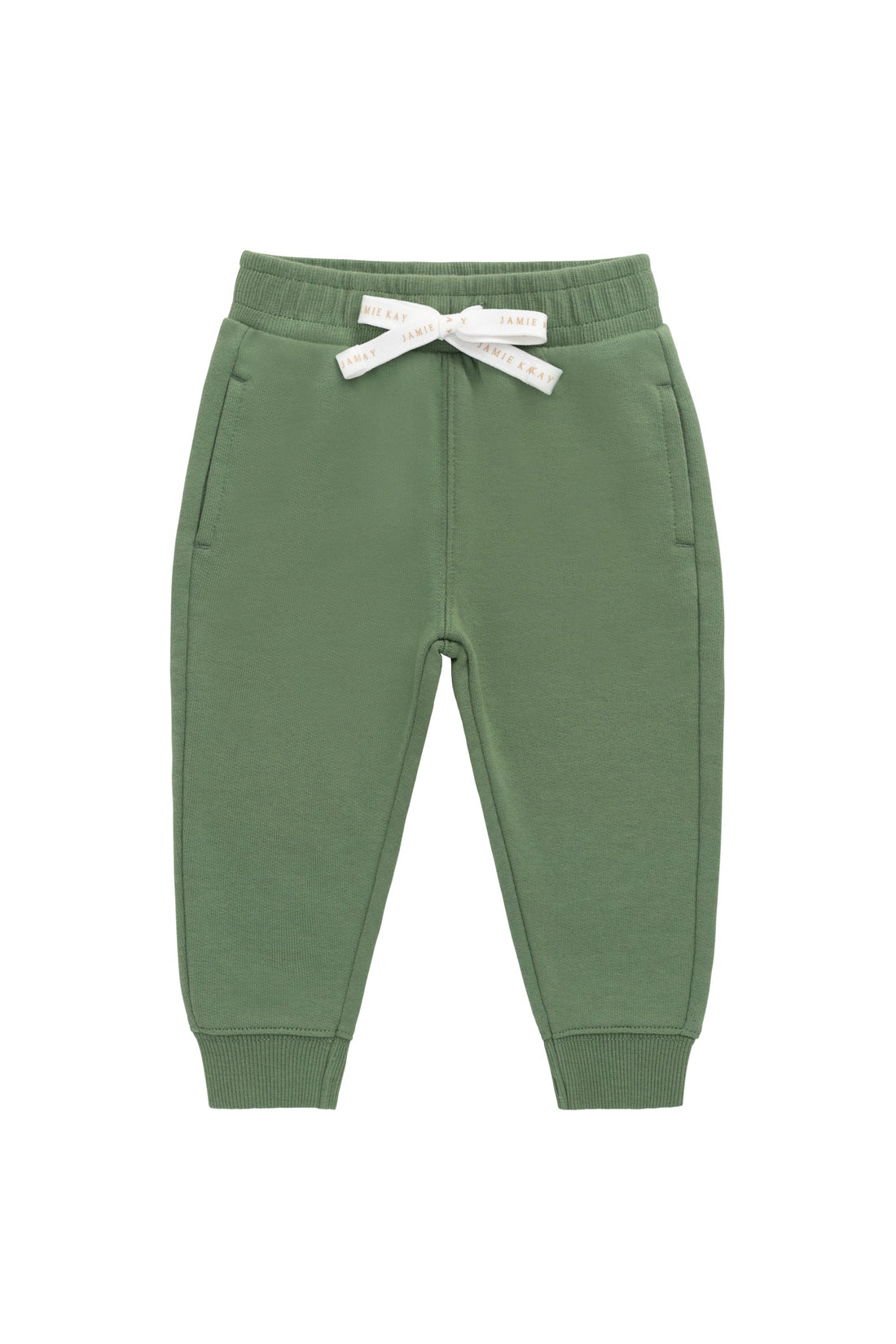 Organic Cotton Dominic Track Pant - Snow Pea Childrens Pant from Jamie Kay USA