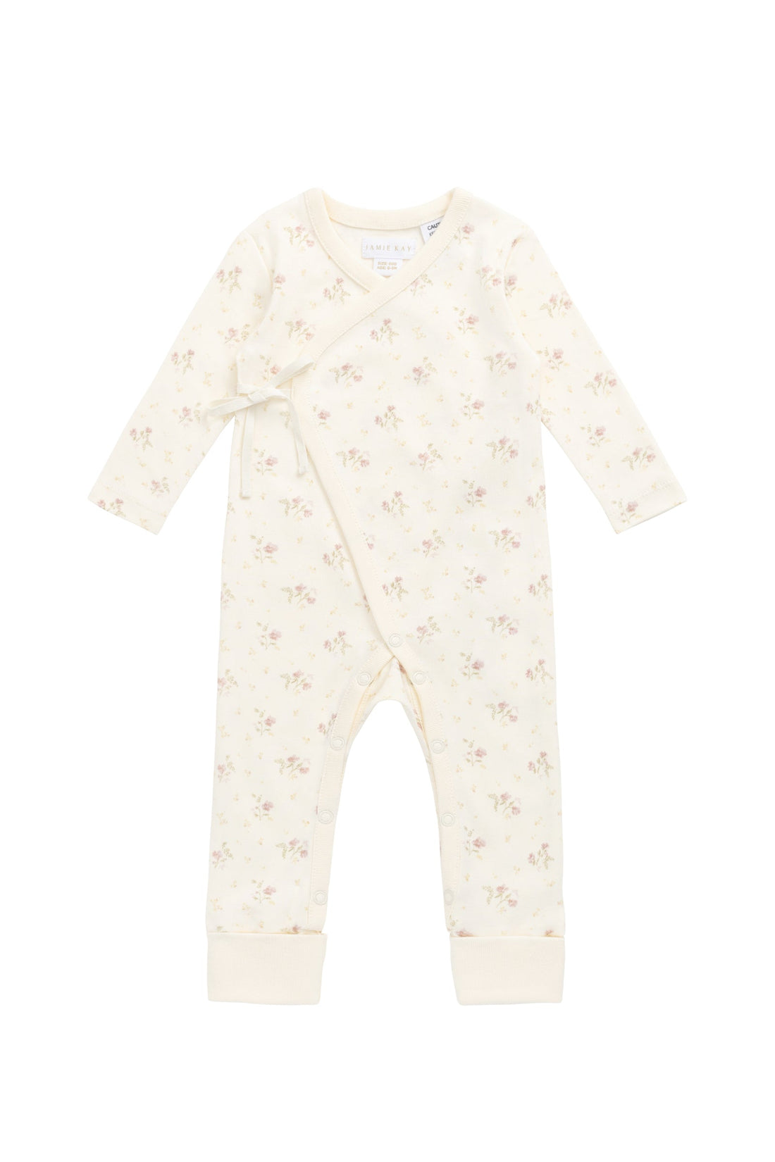 Organic Cotton Estelle Onepiece - Thelma Parchment Childrens Onepiece from Jamie Kay USA