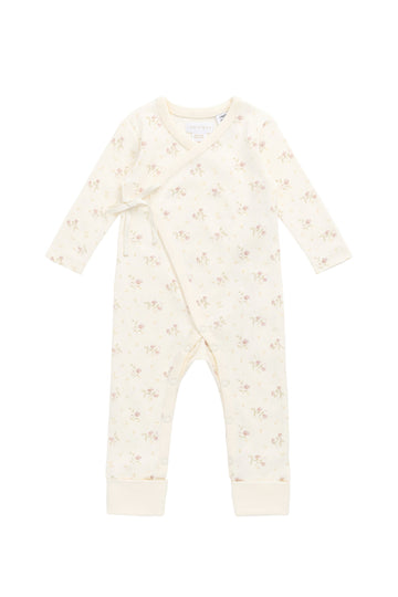 Organic Cotton Estelle Onepiece - Thelma Parchment Childrens Onepiece from Jamie Kay USA