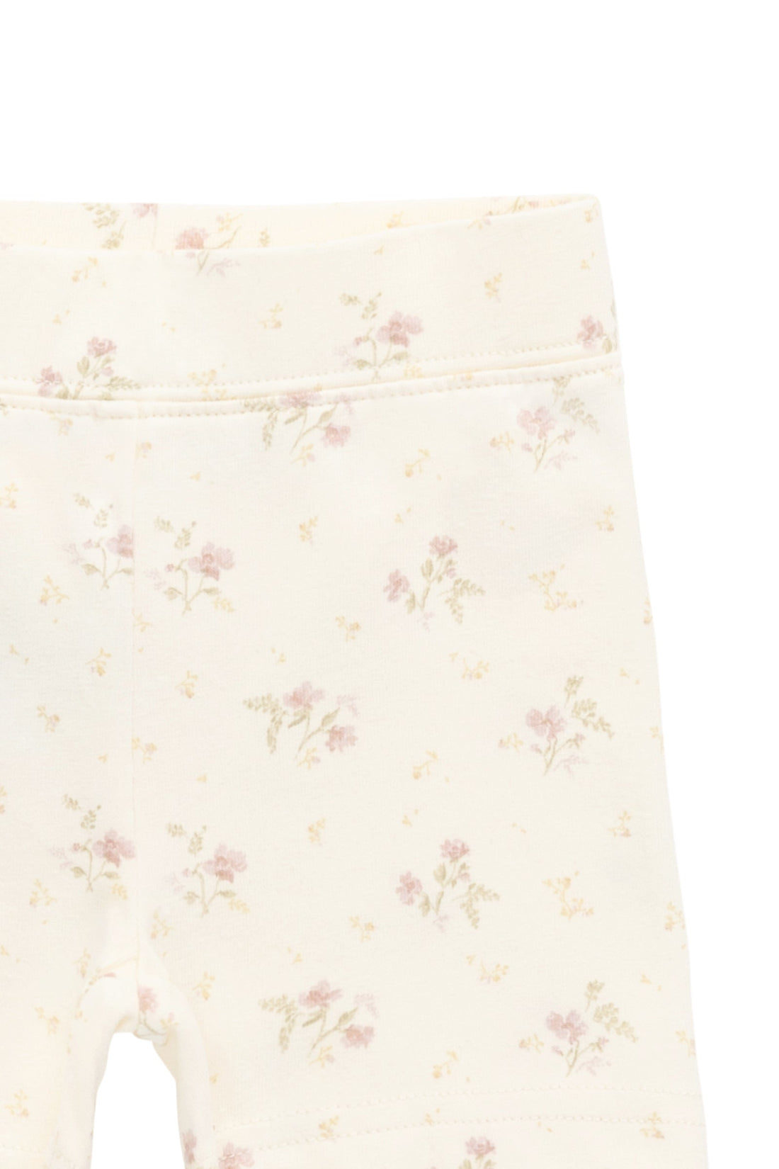 Organic Cotton Everyday Bike Short - Thelma Parchment Childrens Short from Jamie Kay USA