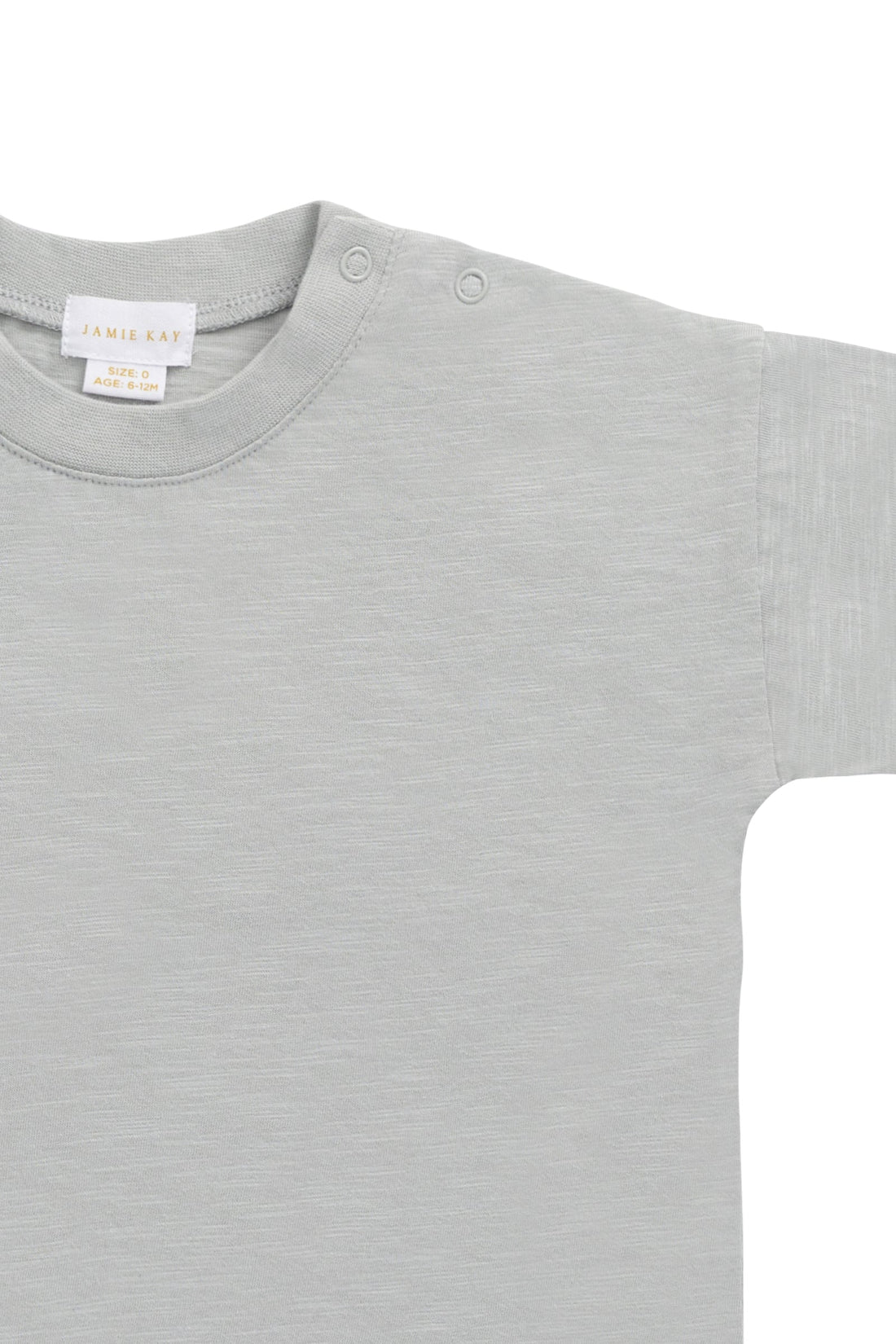 Organic Cotton Leith Tee - Shoreline Childrens Top from Jamie Kay USA