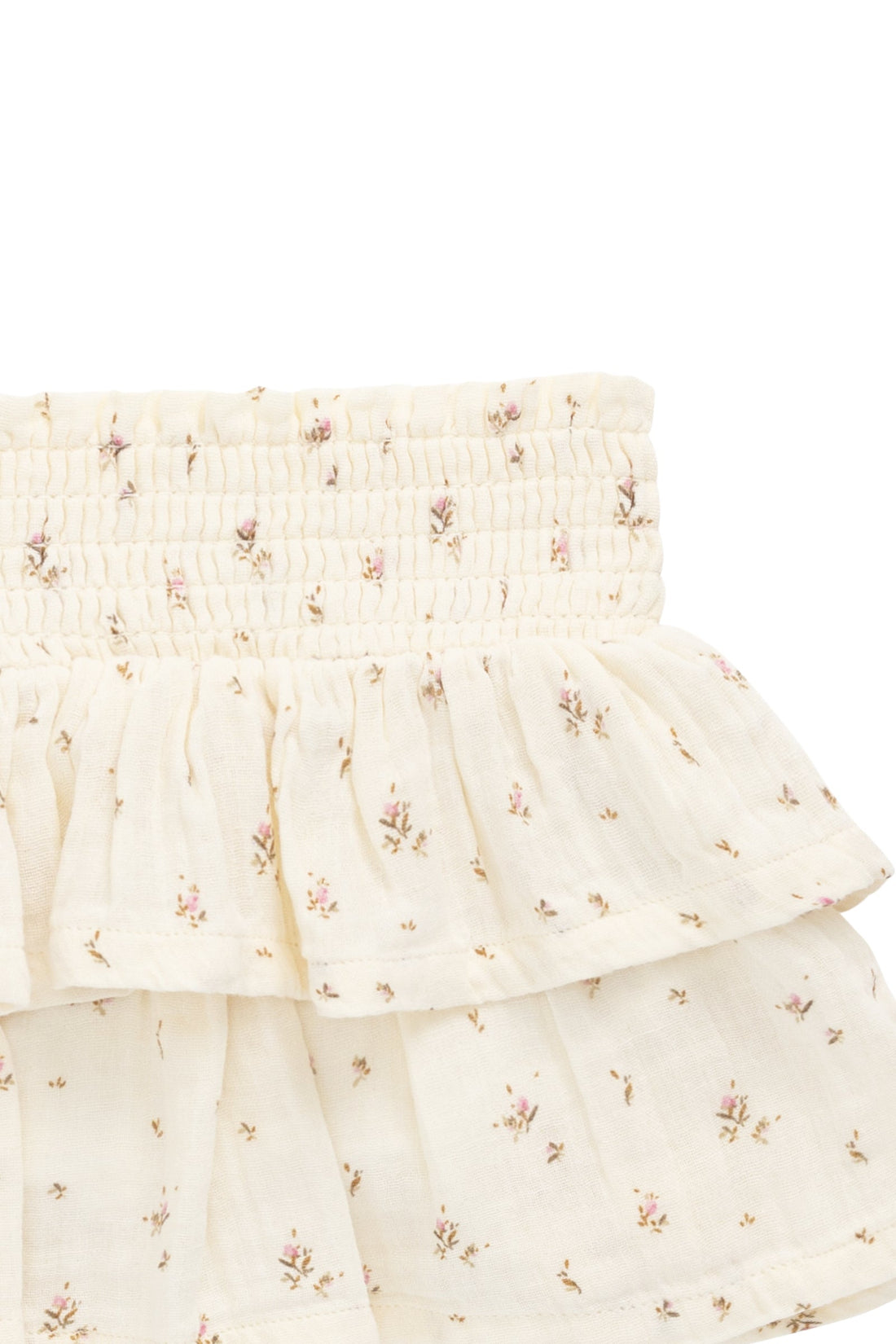Organic Cotton Muslin Samantha Skirt - Dina Antique Childrens Skirt from Jamie Kay USA