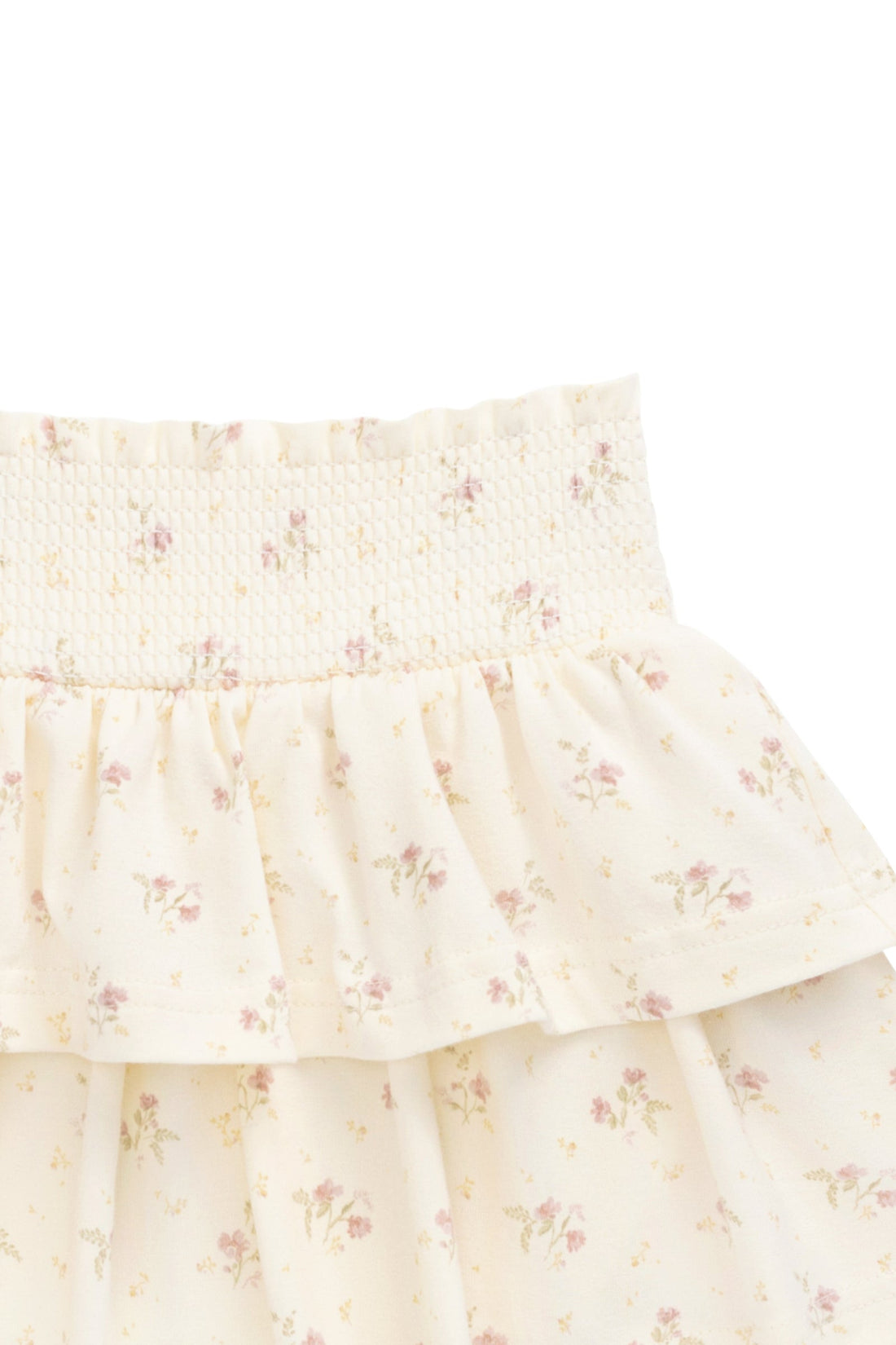 Organic Cotton Ruby Skirt - Thelma Parchment Childrens Skirt from Jamie Kay USA