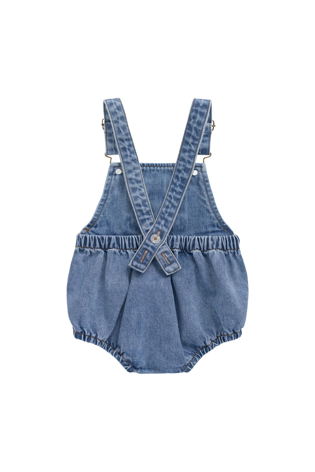 Pax Playsuit - Vintage Denim Childrens Playsuit from Jamie Kay USA