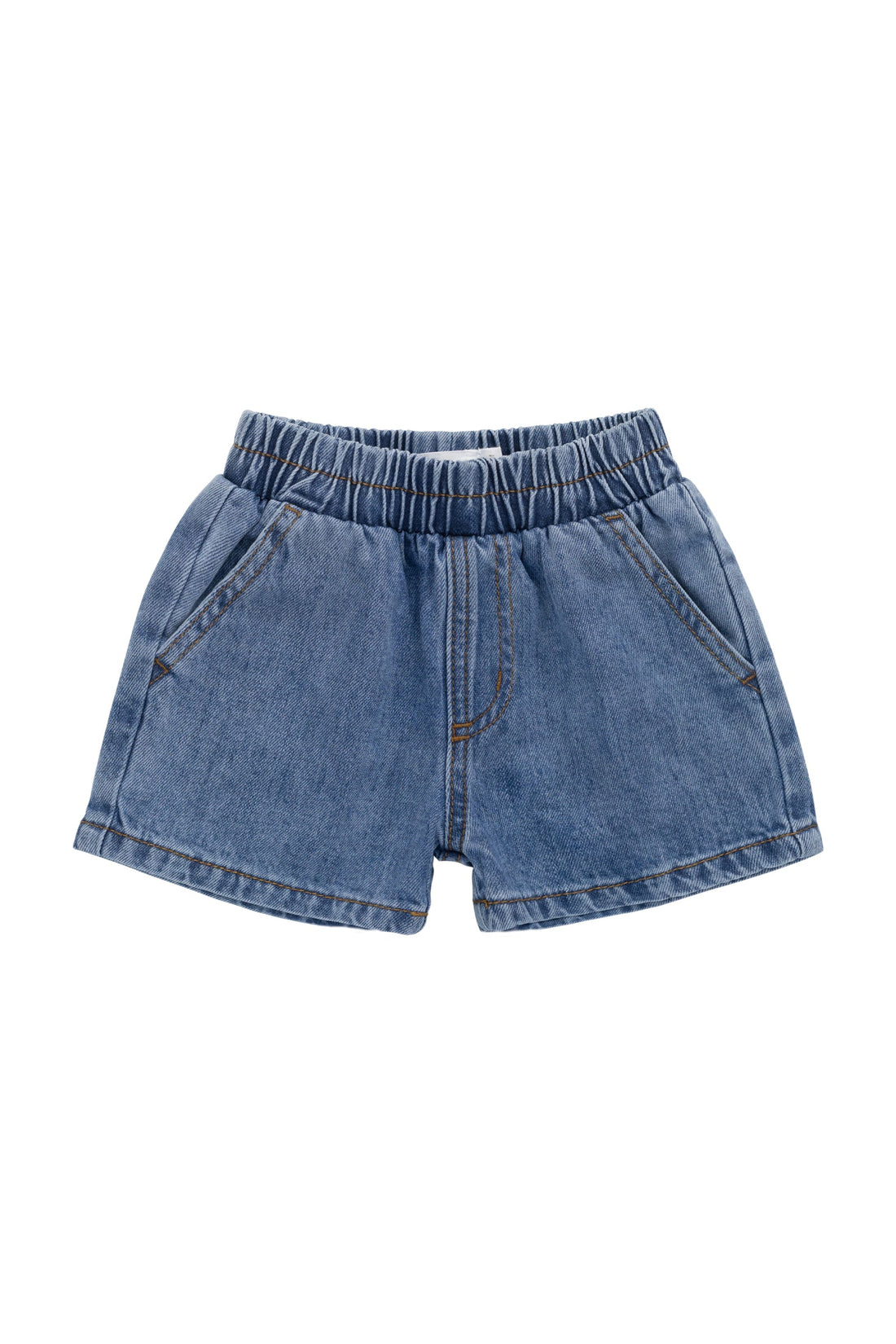 Reid Denim Short - Vintage Denim Childrens Short from Jamie Kay USA
