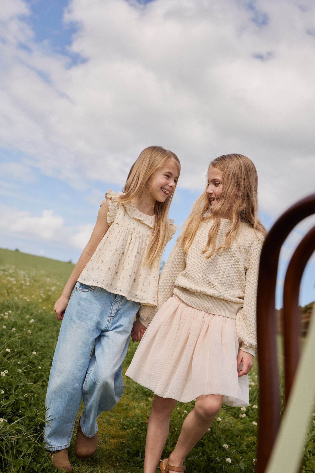Jardine Skirt - Blushed Rose Childrens Skirt from Jamie Kay USA