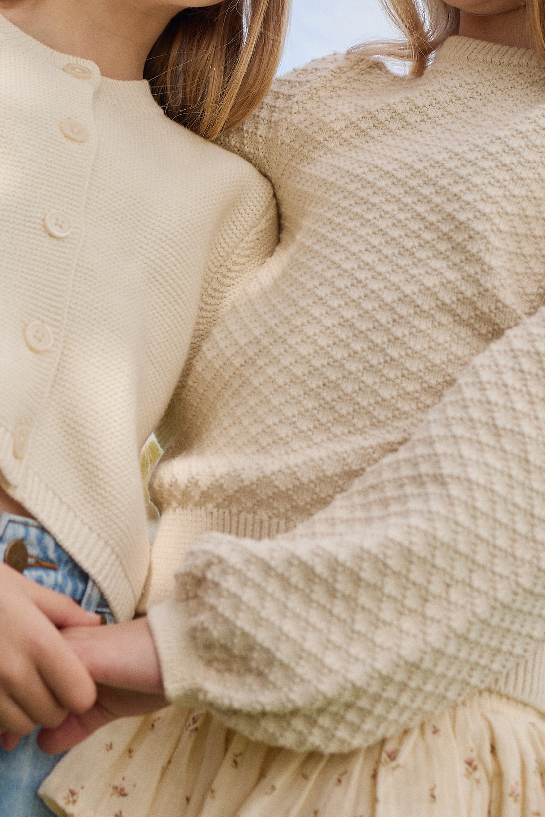 Harlow Jumper - Vanilla Childrens Top from Jamie Kay USA